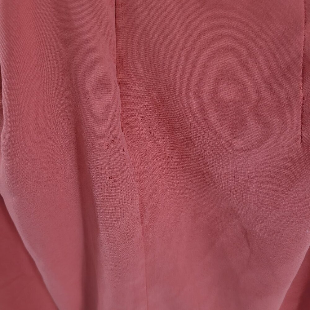 Forever 21 Cutout Mini Dress cowl square-cut neckline Salmon cutout back NWT‎ XL - Picture 4 of 6